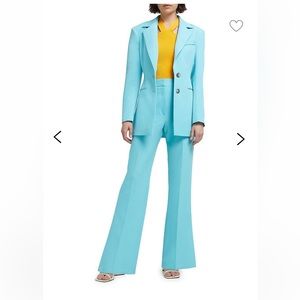 River island side split flair dress pant size 6